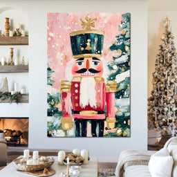 Festive Nutcracker Snow Parade - NicheCanvas