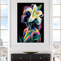 The Light Within Her - TooplesArt - NicheCanvas