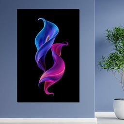 Cosmic Petal Helix - TooplesArt - NicheCanvas