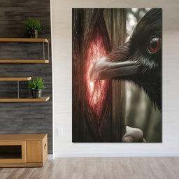 Portal of Crow Shadows - NicheCanvas