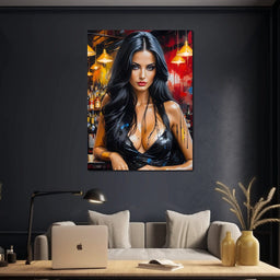 Female Portrait 230 - Johanjjf - NicheCanvas