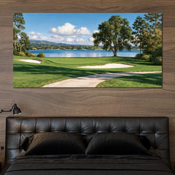 Quiet Afternoon By The Fairway - NicheCanvas