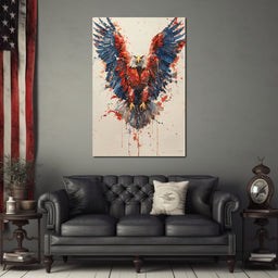 Majestic Flight: The Spirit of America - NicheCanvas