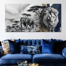 Majestic Safari Splendor - NicheCanvas