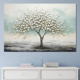 Flourishing Serenity Branches - NicheCanvas