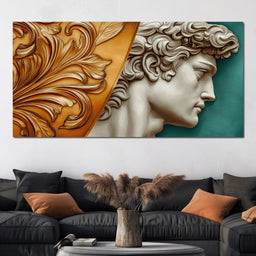 Gilded Renaissance Vision - Wildrose Creations - NicheCanvas