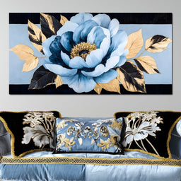 Golden Petal Harmony Blossom - NicheCanvas