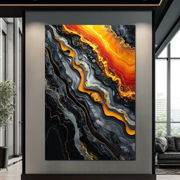 Magmatic Flux Convergence - NicheCanvas