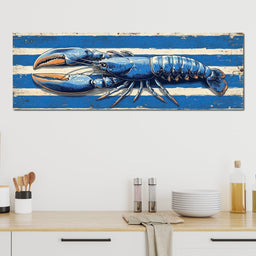 Nautical Lobster Driftwood Charm - NicheCanvas