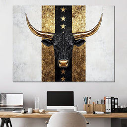 Bull Star Pathway Majesty - NicheCanvas