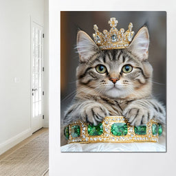 Regal Feline - NicheCanvas