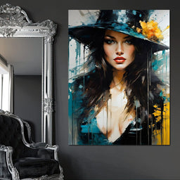 Female Portrait 0054 - Vizahn Burger - NicheCanvas