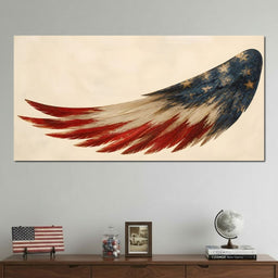 Lone Flight Of The Republic - NicheCanvas