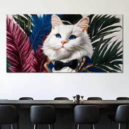 Majestic Purr Bowtie - NicheCanvas