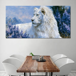Noble Monarch of Lavender Fields - NicheCanvas
