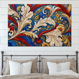 Royal Baroque in Bloom - TooplesArt - NicheCanvas