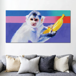 Playful Primate Delight - NicheCanvas