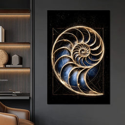 Golden Proportion of the Infinite Cosmos - NicheCanvas