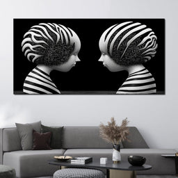 Binary Duality - TooplesArt - NicheCanvas