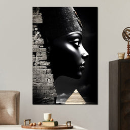 Egyptian Legacy Shadowed Majesty - NicheCanvas