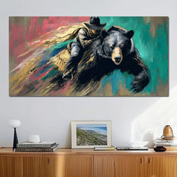 Frontier Rider of the Great Bear - NicheCanvas