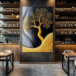 The Gilded Roots - TooplesArt - NicheCanvas