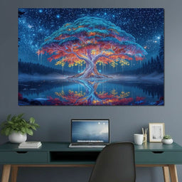 The Dreaming Tree - TooplesArt - NicheCanvas