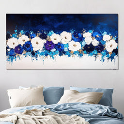 Floral Symphony Nocturnal - NicheCanvas
