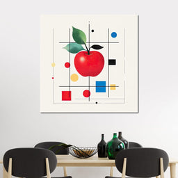 Geometric Harvest Delight - NicheCanvas