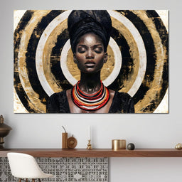 Reflections of a Golden Soul - NicheCanvas