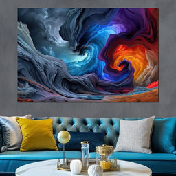 Elemental Swirls - TooplesArt - NicheCanvas