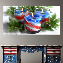 Patriotic Flame Essence - NicheCanvas