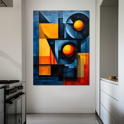 Colorful Modern Art 048 - Johanjjf - NicheCanvas