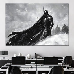 Knight of Winter Shadows - NicheCanvas