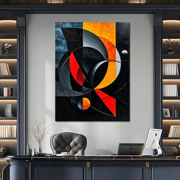 Colorful Modern Art 047 - Johanjjf - NicheCanvas