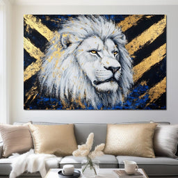 Majestic Lion Monarch Roar - Alicia Smith - NicheCanvas