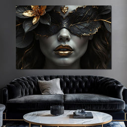 Noir Botanica - Johanjjf - NicheCanvas
