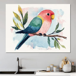 Tropical Branch Retreat - NicheCanvas