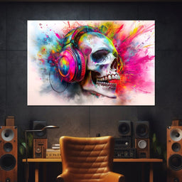 Harmony of Colors and Sound - NicheCanvas