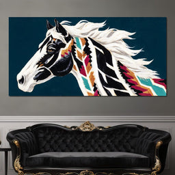 Majestic Equine Tapestry - Alicia Smith - NicheCanvas