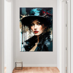 Female Portrait 0055 - Vizahn Burger - NicheCanvas