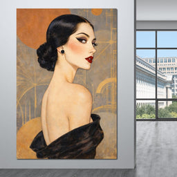 Velvet Elegance - TooplesArt - NicheCanvas
