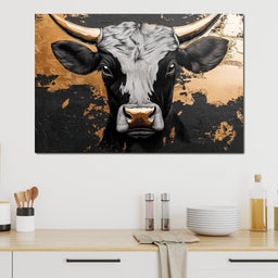 Golden Majesty of the Plains - NicheCanvas