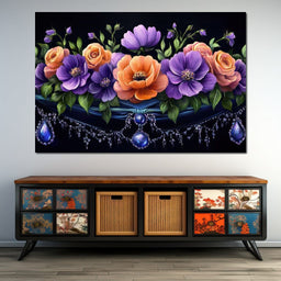 Harmony of Blossom Elegance - NicheCanvas