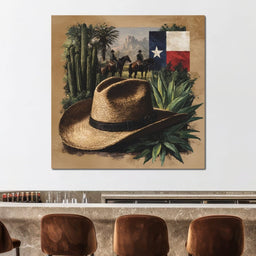Texas Rangers Desert Legacy - NicheCanvas