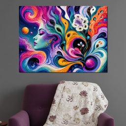 Cosmic Daydream - TooplesArt - NicheCanvas