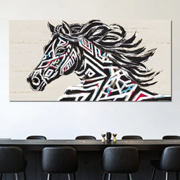 Equine Kaleidoscope Journey - Alicia Smith - NicheCanvas