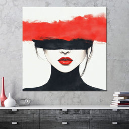 Radiant Allure Portrait Mystique - NicheCanvas