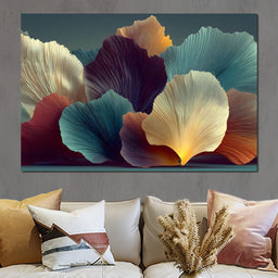 Flowing Petal Dreams - NicheCanvas