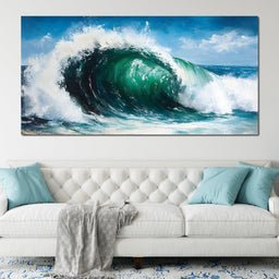 Oceanic Wave - NicheCanvas